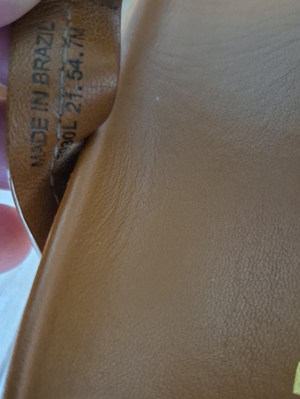 Tory Burch Cloud Miller Sandals Bourbon Miele Size 7 - Picture 11 of 12